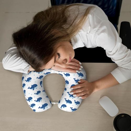 Almohada de espuma viscoelástica para viaje tamaño único miniatura 6