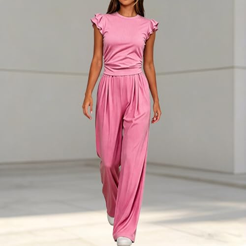 Ensemble d'été fluide pour style quotidien décontracté chic