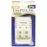 東芝(TOSHIBA) 充電式IMPULSE 6P形専用充電器 1~2個充電モデル TNHC-622SC