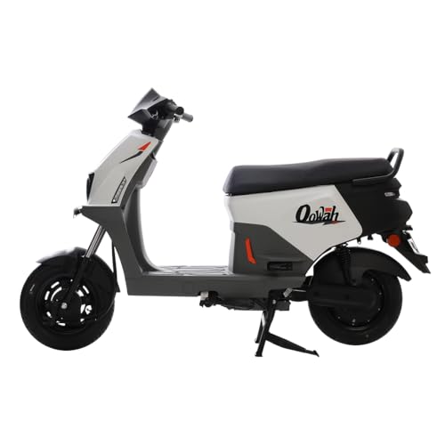 Image of Oowah EX Electric Scooter | 105 km Range | ~5-6 hrs Fast Charging | Removable Lithium-ion Battery with 5-Year / 50,000 km Warranty | Colour: Cloud White (Ex Showroom)