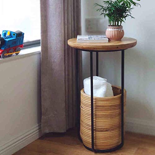 Mesa revistero pequeña para resolver el desorden junto al sofá del salón 5