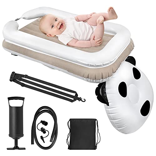 Cionic Inflatable Airplane Bed For Kids, Toddler Travel Bed, Portable Baby Bed, Infant Air Mattress Fits Airplane Economy Seats, Car Train #TOP24