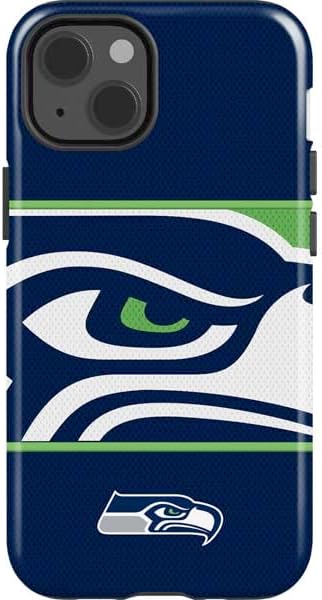 Skinit Impact Phone Case Compatible with iPhone 14 - Officially Licensed NFL Seattle Seahawks Design