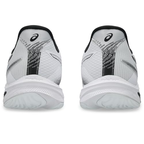 ASICS ASICS Men's Netburner Ballistic FlyteFoam 4 Volleyball Shoes, 7, White/Black