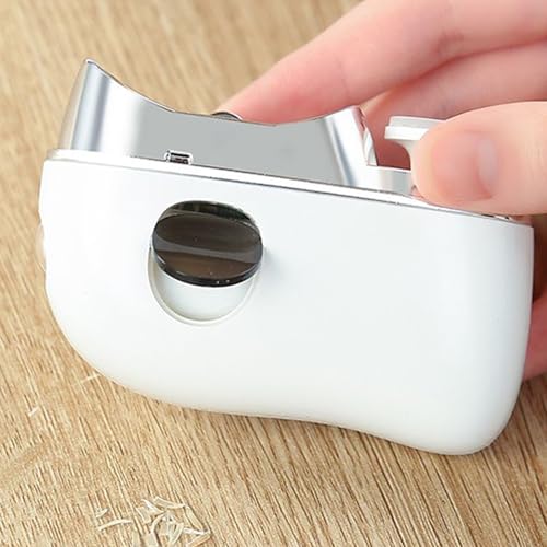 Elektrischer Nagelknipser, LED-Licht-Trimmgerät, automatischer Fingernagel- und Zehennagelknipser mit motorisiertem Design, einfaches Griffwerkzeug, Präzisions-Pflegezubehör für Damen und Herren