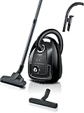  Bosch GL38 Negro - Bolsa de aspiradora - 600 W - 79 dB - (H) EPA - 10m - 4 L Bolsa - Variador de potencia