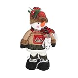 Gutes Geschenk: Schneemann-Puppe eignet sich als Geschenk für Geburtstag, Ostern, Muttertag oder jeden Feiertag und ist auch ein charmantes Einweihungsgeschenk