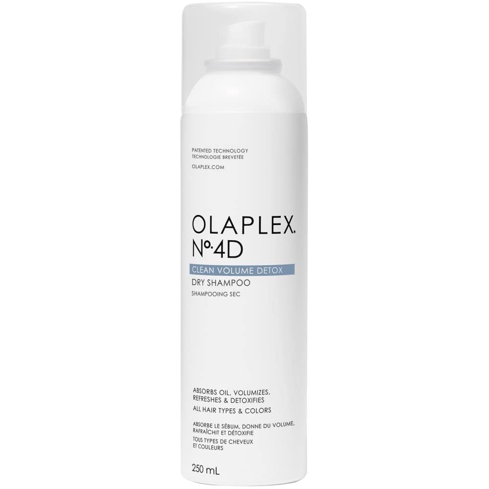 Olaplex Nº.4D Clean Weightless Volume Healthy Scalp Dry Shampoo: Absorbs Oils & Neutralizes Odor | No Powdery Residue | For Coily, Curly, Straight, and Wavy, 178 g / 6.3 Oz.