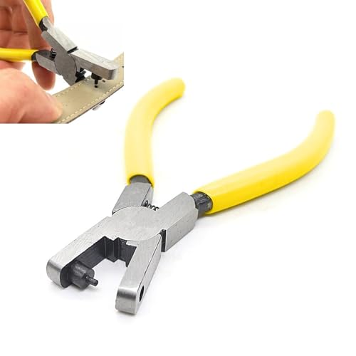 Watch Band Leather Fabric Hole Punch, Leather Punch Tool, Universal 2.0mm Belt Hole Puncher Tool for Belts, Bands, Straps, Pet Collars, Saddles, Shoes