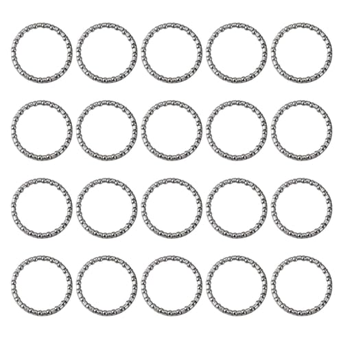 YSJCHEBS 20 Piezas Rodamientos De Bolas para Bicicleta, Accesorios para Bicicleta De Montaña, Horquilla, Bolas, Soporte Inferior, Bolas Pivotantes