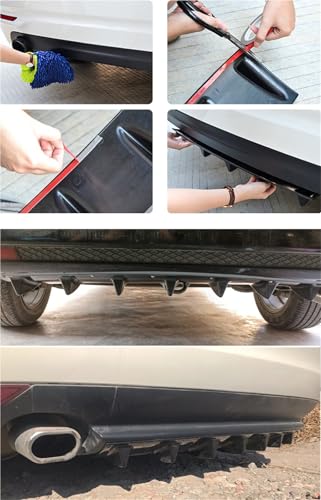 Protector de alerón universal para evitar roces en parachoques Benz W213 W211 3