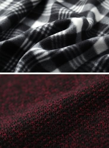 Image of Vcansion Men's Classic Cardigan Sweaters Stand Collar Slim Fit Casual Knitted Sweater