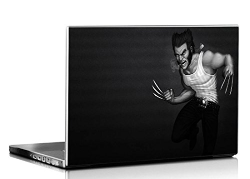 Image of PIXELARTZ Laptop Skin Superhero Comics 15.6 Inches Laptop Skins /Stickers HD Quality Multi Colour (2083)