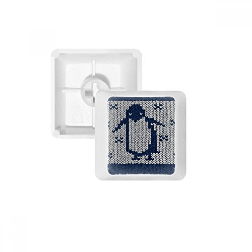 Keycaps PBT pingouin tricot pour personnaliser votre bureau scandinave