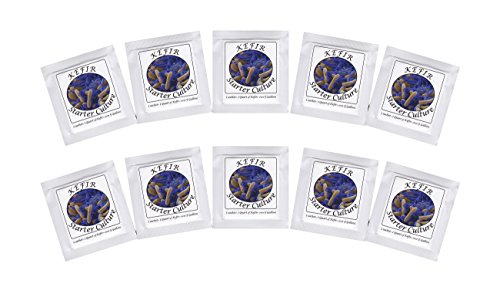 Kefir Starter Culture - Pack of 10 Freeze Dried Sachets (10)