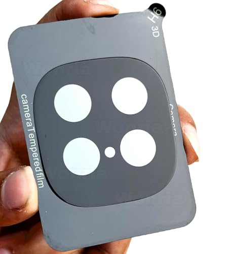 Image of Pack 1- Back Camera Glass Protector for iQOO Neo 10 5G [3D Premium] Camera Lens Protector (Black)