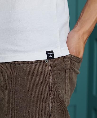 Superdry Lower East Side Tee T-Shirt Uomo, Bianco