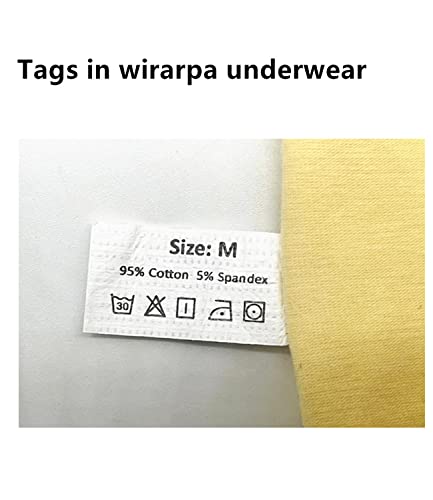 image for wirarpa Women's Cotton Underwear High Waist Briefs Ladies Soft Underpa