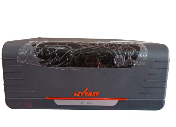 Image of Livfast Inverter BT1075 Square Wave 12V (36 Months Warrenty) Fast Battery Charging Process use Home & Office, Shops & Reliable Power Backup | Minimum Maintenance