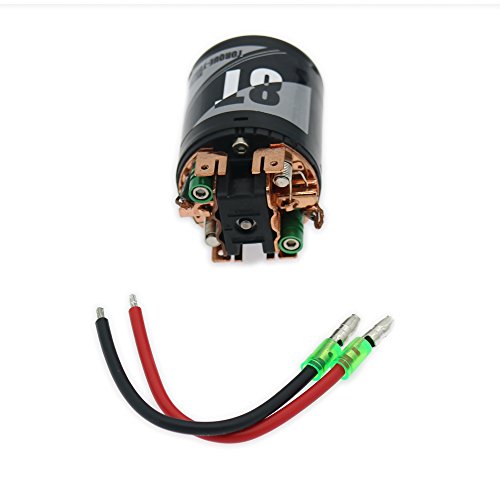 Rcawd Rc Motor 540 8T Brushed Motor For 1/10 Redcat Arrma Axial Slash Hsp Hpi Wltoys Kyoshosp, Carbon Electric Motor Rc Scale Car Boat Short Course Crawler Truck thumb #1