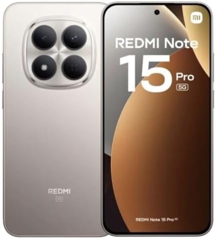 Smartphone Xiaomi Redmi Note 15 Pro 5G 512GB - 8GB Ram Titanuim |...