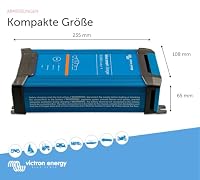 Victron Energy Blue Smart Batterie Ladegerät 12-Volt 30 Ampere 230V - Autobatterie Ladegerät - Batterieerhaltungsgerät und Desulfator - IP22 Geschützt - Bluetooth - 1 Ausgang - CEE 7/7 – Ansicht 5