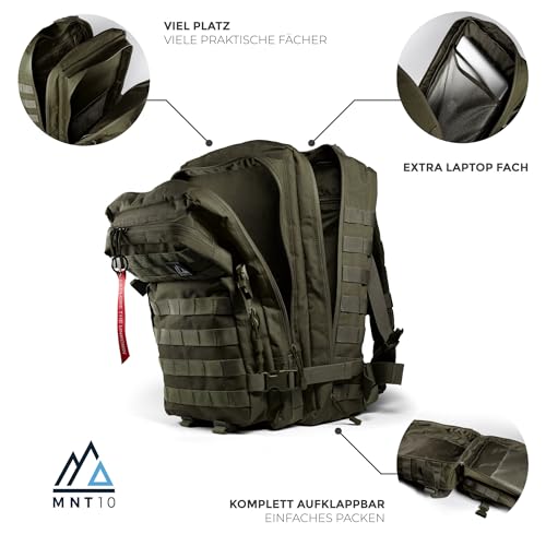 Militär-Rucksack MNT10 Outdoor Rucksack 28L und 40L taktisch