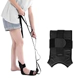 1 Correa de Estiramiento Acolchada Ajustable, Banda Elástica Para Yoga, Bandas Acolchadas Ajustables, Cinturón de Estiramiento del Ligamento Del Tobillo, para Fascitis Plantar, Tendón de La Corva