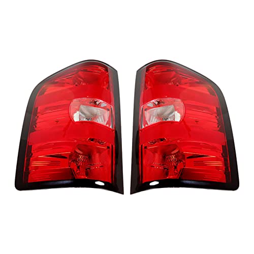 Seblaff Tail Lights Brake Lamps Assembly Rear Lights Driver And Passenger Side With Bulbs Replacement For 2007-2014 Sierra/Silverado #TOP1