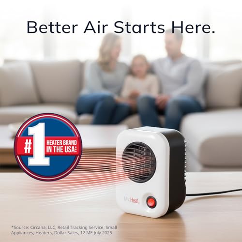 Lasko MyHeat Personal Space Heater, Compact, White by Lasko - Image 2