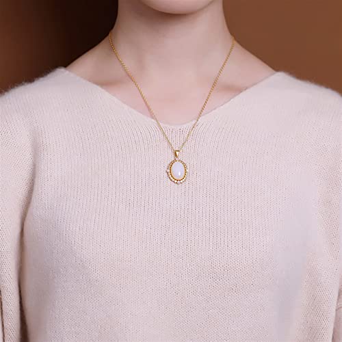 Collier Saint Valentin pour petite amie, le pendentif classique S925 idéal