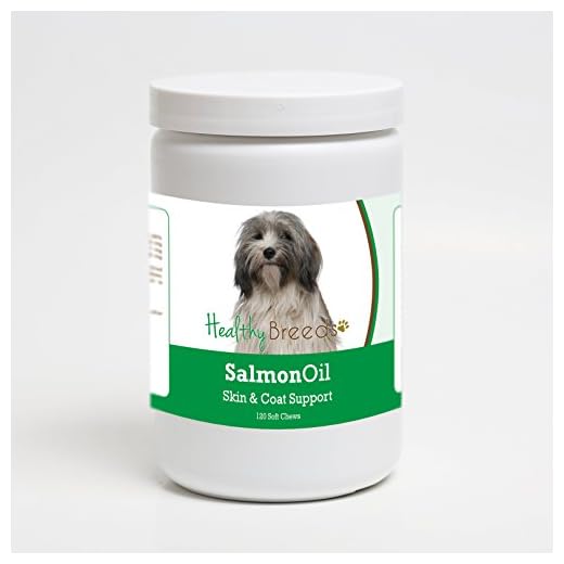 Healthy Breeds Tibetan Terrier Salmon Oil Soft Chews 120 Count