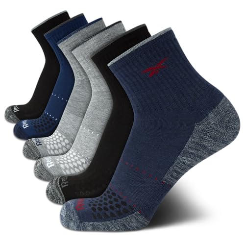 Chaussettes de sport homme Reebok anti transpirantes lot de 6 paires confortables