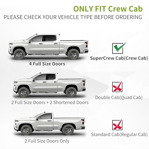 Estribos de acero para Chevy Silverado/GMC Sierra 2007-2019 miniatura 3