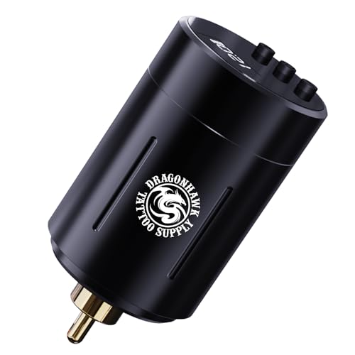 Dragonhawk Tattoo Battery Power Supply with Digital Display