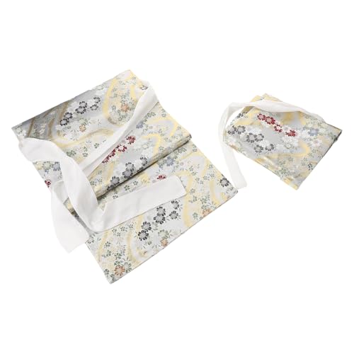 Ceinture Obi japonaise avec coussin pour éviter un nœud de kimono plat
