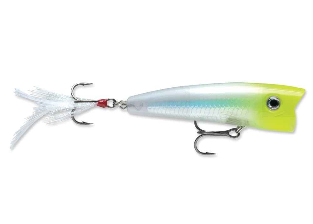 Leurre X-Rap Pop Rapala – 7 Cm / 11 G – Surface, Grande Bouche Concave – Eau Douce Et Mer – Chartreuse Ghost – Fabriqué En Estonie