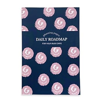Daily Planner For Your Busy Days (Navy Pink Polka Dots): Agenda, Meal Plan, Fitness Activity and To-Do's