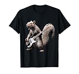 Picture of Squirrel Playing Guitar Rock T-Shirt