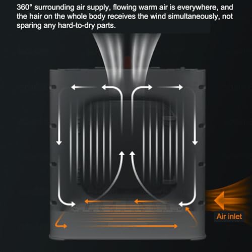 JRINK Secador automático para animais de estimação, grande capacidade, secador para cães, controle i
