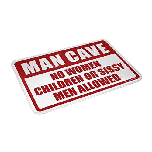 Tapis polypropylène Camper Decorations Inside Man Cave Rules paillasson 65x90