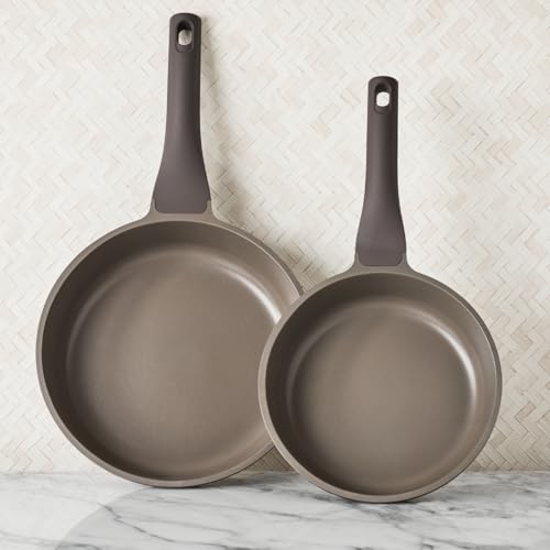 Catálogo para Comprar On-line Sarten Cerafit Fusion Precio los mejores 10. 46 Zanetti - Juego de 2 Piezas - Sartén de 20 cm y Sartén de 24 cm Antiadherente de Granito Gris - Tecnologia Italiana - 100% libre de PFOA - Color Gris