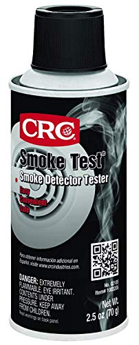 CRC Smoke Test Brand Smoke Detector Tester, 2.5 Wt Oz, 02105
