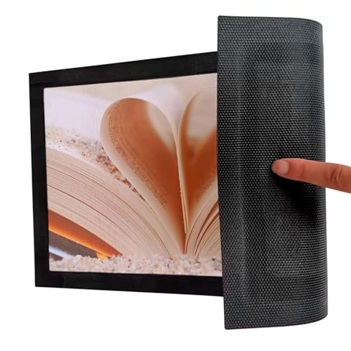Paillasson design livre coeur plage sable au format compact - 5