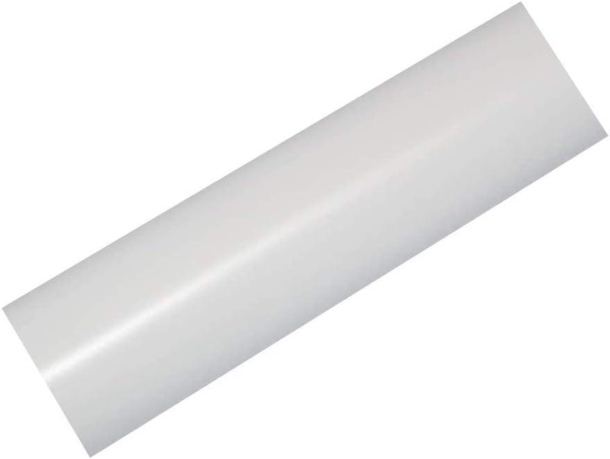 Craft E Vinyl Glossy White 12" x 8 ft Roll of Permanent