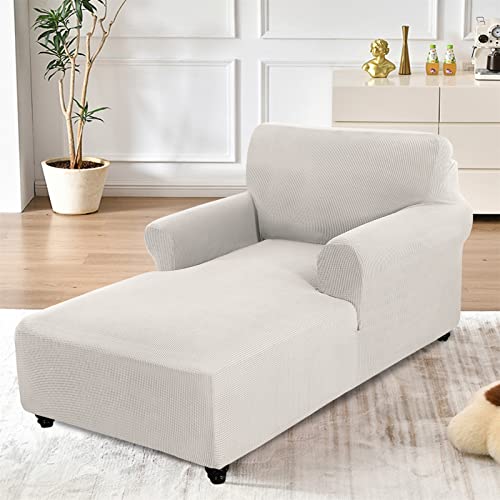 Housse de canapé extensible bleu pour rénover canapé usé - 4