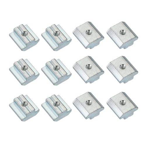 PATIKIL 12�� T-�i�b�g M4 10mm T�X���b�g�i�b�g �Y�f�| �ƃw�b�h�t�@�X�i�[�i�b�g ���[���s�A���X�^���_�[�h4545�V���[�Y 3D�v�����^�[ ���[�^�[ �J�b�^�[ �A���~�t���[���p