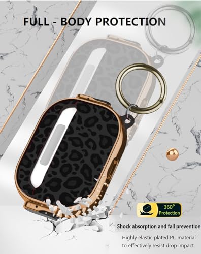 Coque AirPods Pro 2 protection rigide antichoc OTOPO léopard