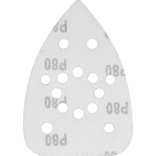 Lixa Delta com Costado em Pluma 140 mm x 140 mm x 93 mm G80 com 10 peças Vonder