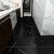 VEELIKE Black Marble Peel and Stick Floor Tile 12"x24" Waterproof Vinyl Flooring Tiles Removable Self Adhesive Stick on Floor Stickers Tile for Bathroom Kitchen Floor Kitchen Backsplash Decor 24 Pack